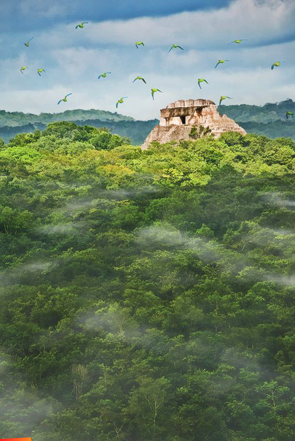 The Maya site of Xunantunich in Belize
