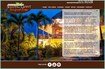 Sleeping Giant is a Belize all inclusive Rainforest Lodge at the foothills of the Sibun National Forest Reserve in Belize. Adventure tours in the wilderness and naturalist activities are available. Contact us today to arrange your accommodations and tours at our Belize all inclusive jungle lodge.