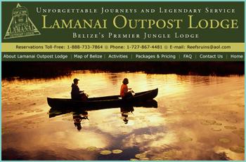 Lamanai Outpost Lodge is situated on the banks of a 28 mile long spring fed lagoon amid the remnants of a major Maya city. The lodge is surrounded by an incredible variety of habitats that facilitate unsurpassed nature-based and soft-adventure activities that depart right from your cabaas doorstep without the need for day-trips. The Outpost is consistently utilized by high-end travel companies and is widely recognized as one of Belizes finest jungle lodges.