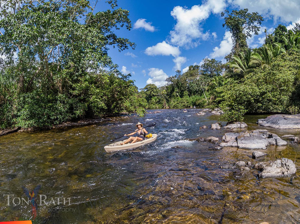 Kayaking the upper Sittee River