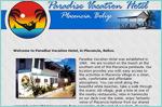 Paradise Vacation Hotel located on the beach at the southern end of the Placencia peninsula in Belize within easy access to land and sea adventures. We offer a selection of 16 rooms all with choice of ceiling fans, standing fans and/or air conditioning. Designed to suit the size of your party and your budget, there is also a choice of bed sizes with private or shared baths and hot and cold water. Our hotel is perfect for budget travellers and large groups.