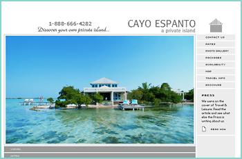 Discover your own private island at Cayo Espanto, where paradise and luxury come together as one. This new, five star, world class resort is for the discriminating few who demand the best life has to offer. We invite you to spend enchanting evenings and unforgettable days overlooking the Caribbean while our staff overlooks nothing. Located three miles from San Pedro in the calm waters of the Western Caribbean, off the coast of Belize, Cayo Espanto is truly a spectacular and private retreat.