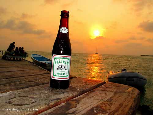 Belikin Beer, Caye Caulker, Belize