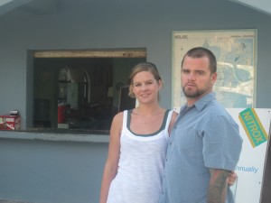 Dani and Chip Peterson - Owners of Belize Dive Services