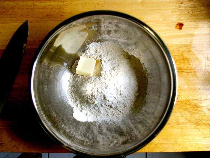 Shortening, Flour and Salt