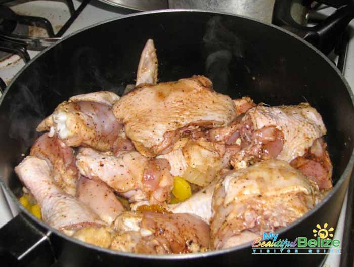 Belize Stewed Chicken-3