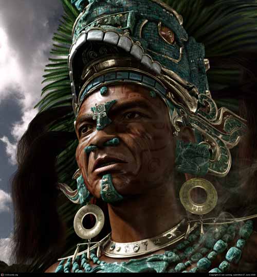 maya civilization king