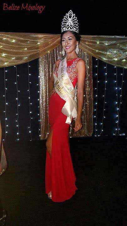 Iris Salguero crowned Miss Belize World - Ambergris Caye Belize Message ...