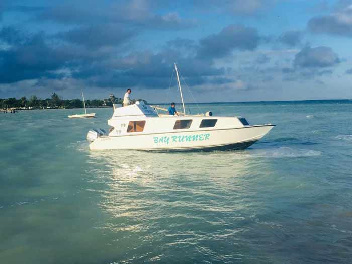 Water Taxi between Sarteneja and Corozal Ambergris Caye Belize