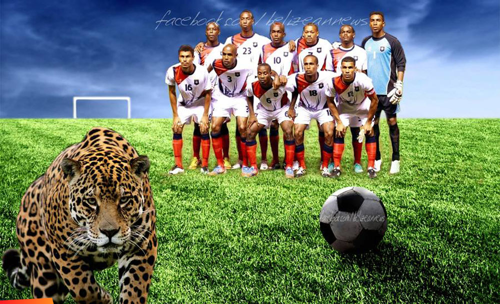 Belize Gold Cup Football Team