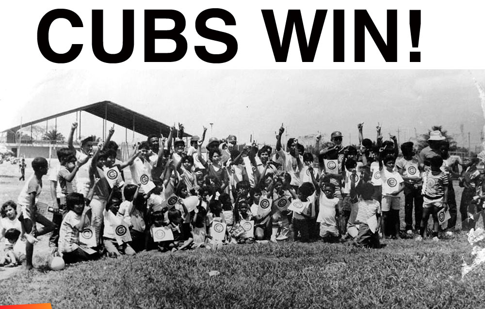 When the Chicago Cubs stole the hearts of Belizeans!