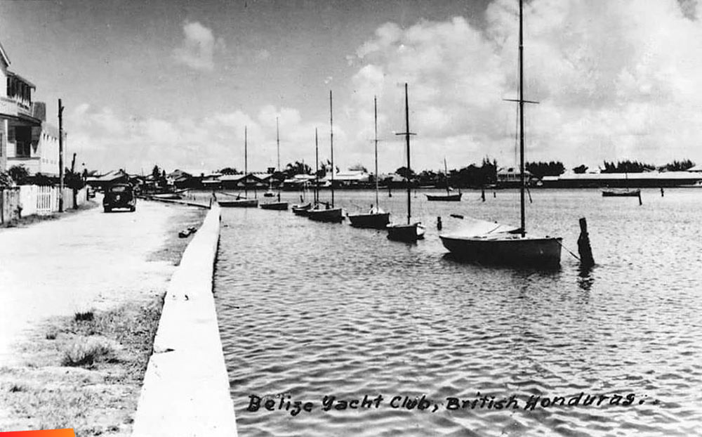 Belize Yacht Club, Southern Foreshore in Belize City, 1930's