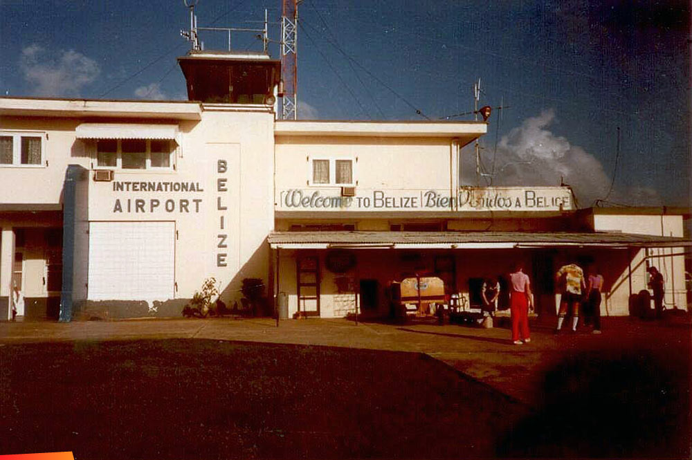 Belize International Airport, 1980's