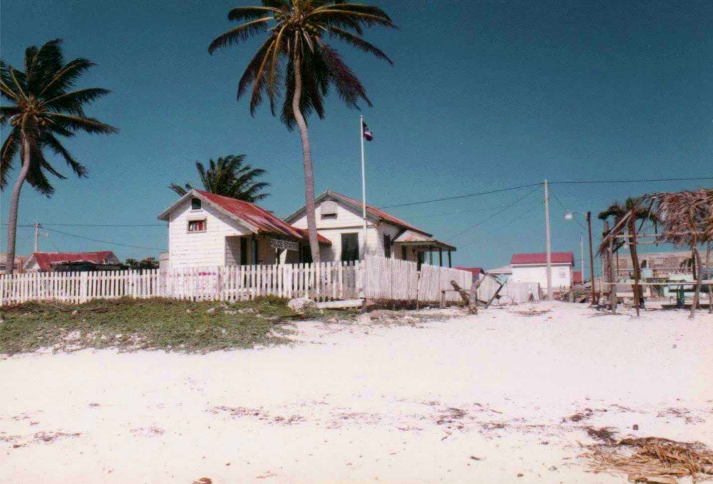 First Police station in San Pedro, 1975