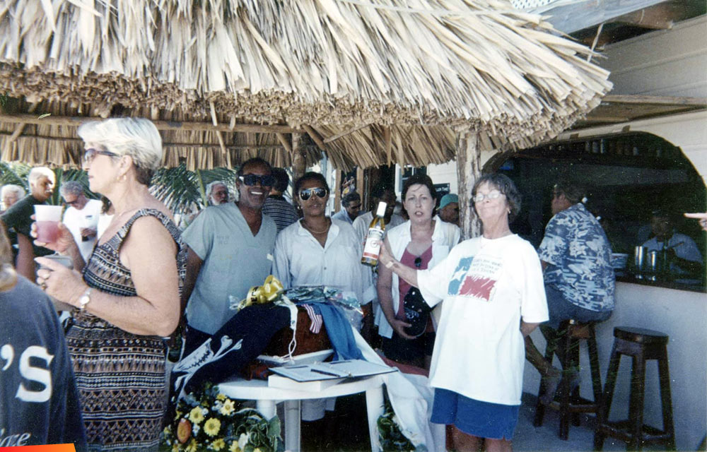 Jim Wades Celebration of Life at Cholos in San Pedro, 2002
