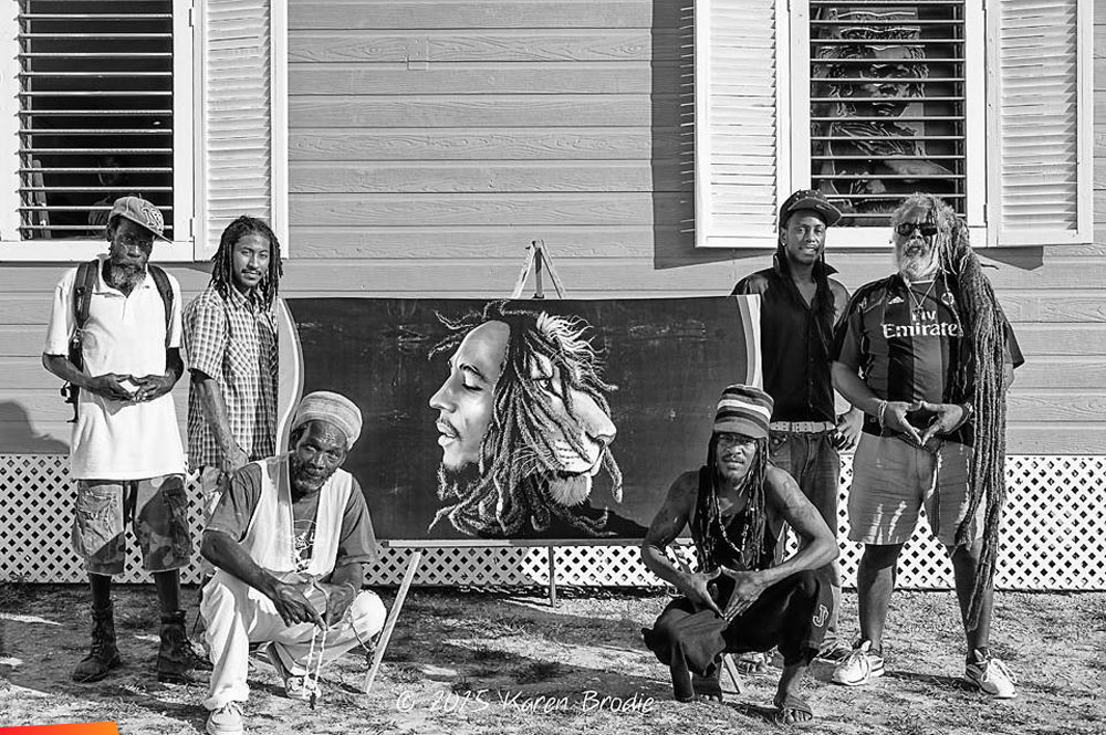 Celebrating Bob Marley at the San Pedro House of Culture