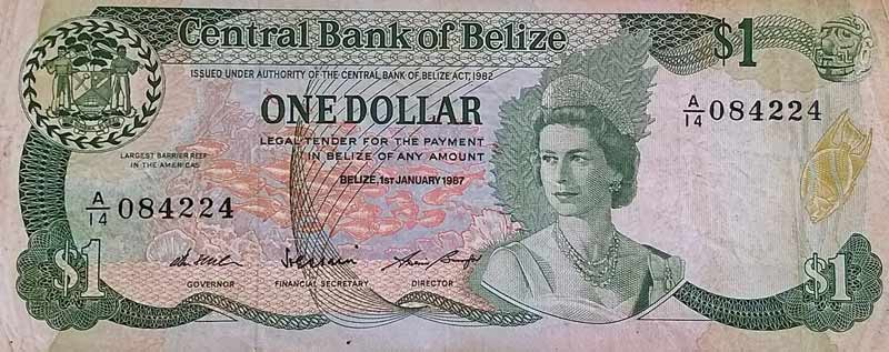 The evolution of the British Honduras and Belize one dollar bill ...