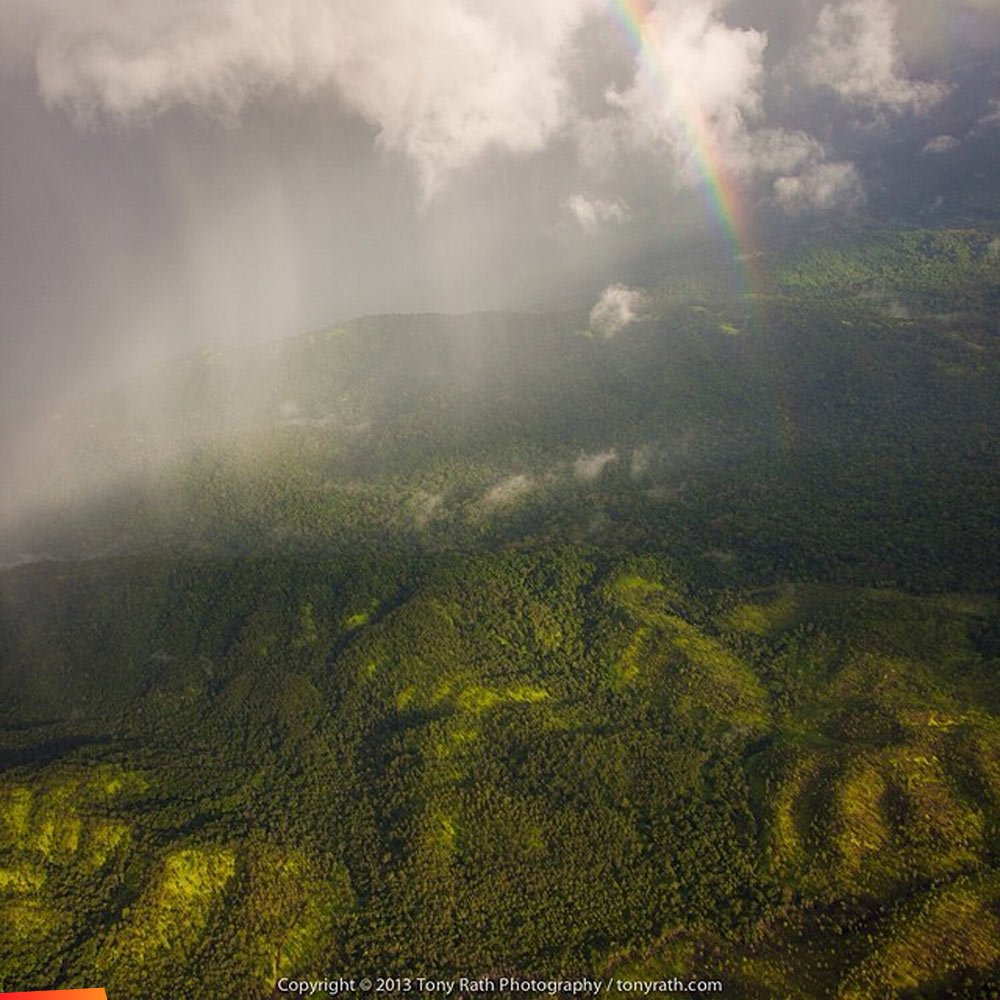 Rainbow over the Maya Mountains
