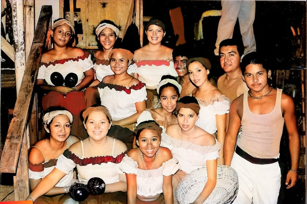 The Sensational San Pedro Dance Company Senior Group, probably the summer of 2003