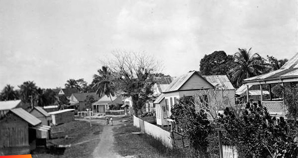 Front Street in Punta Gorda, 1921