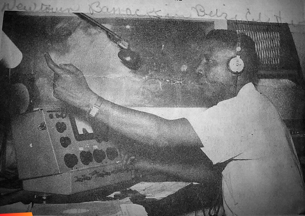 Radio Belize: George McKesey and old photos from the history of radio in Belize