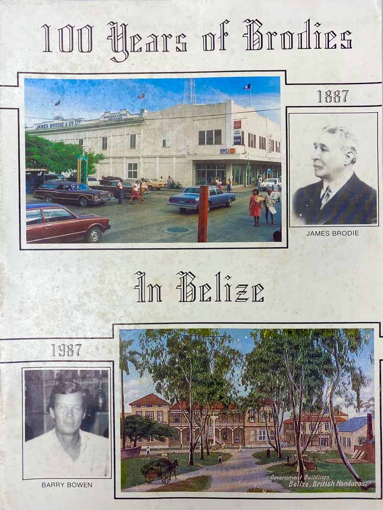 James Brodie Co Ltd Brodies Store in Belize City taken 1926 1931