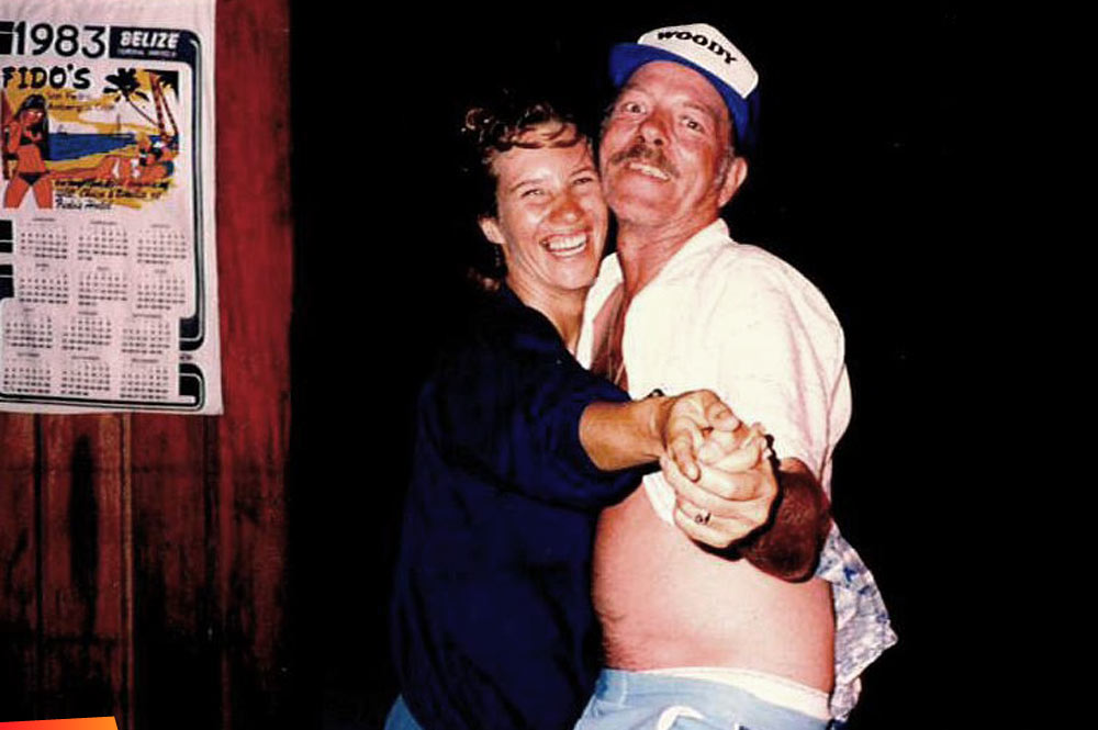Woody Canaday  with Linda Badillo, 1983