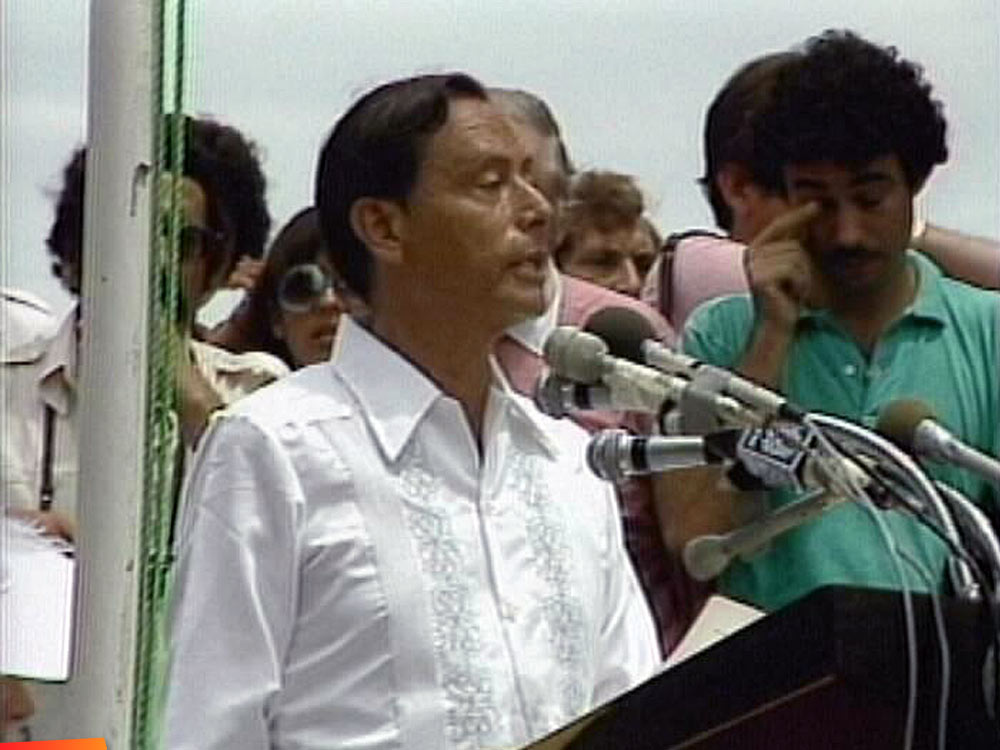 Morning of September twenty-first in 1981 when the first Prime Minister, George Price, addressed the free and independent Belize