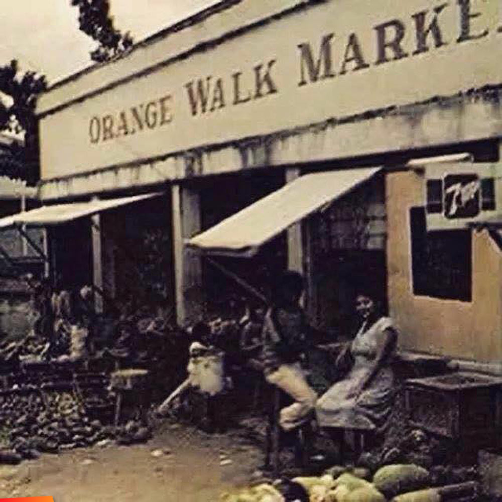 Orange Walk Market, long ago...