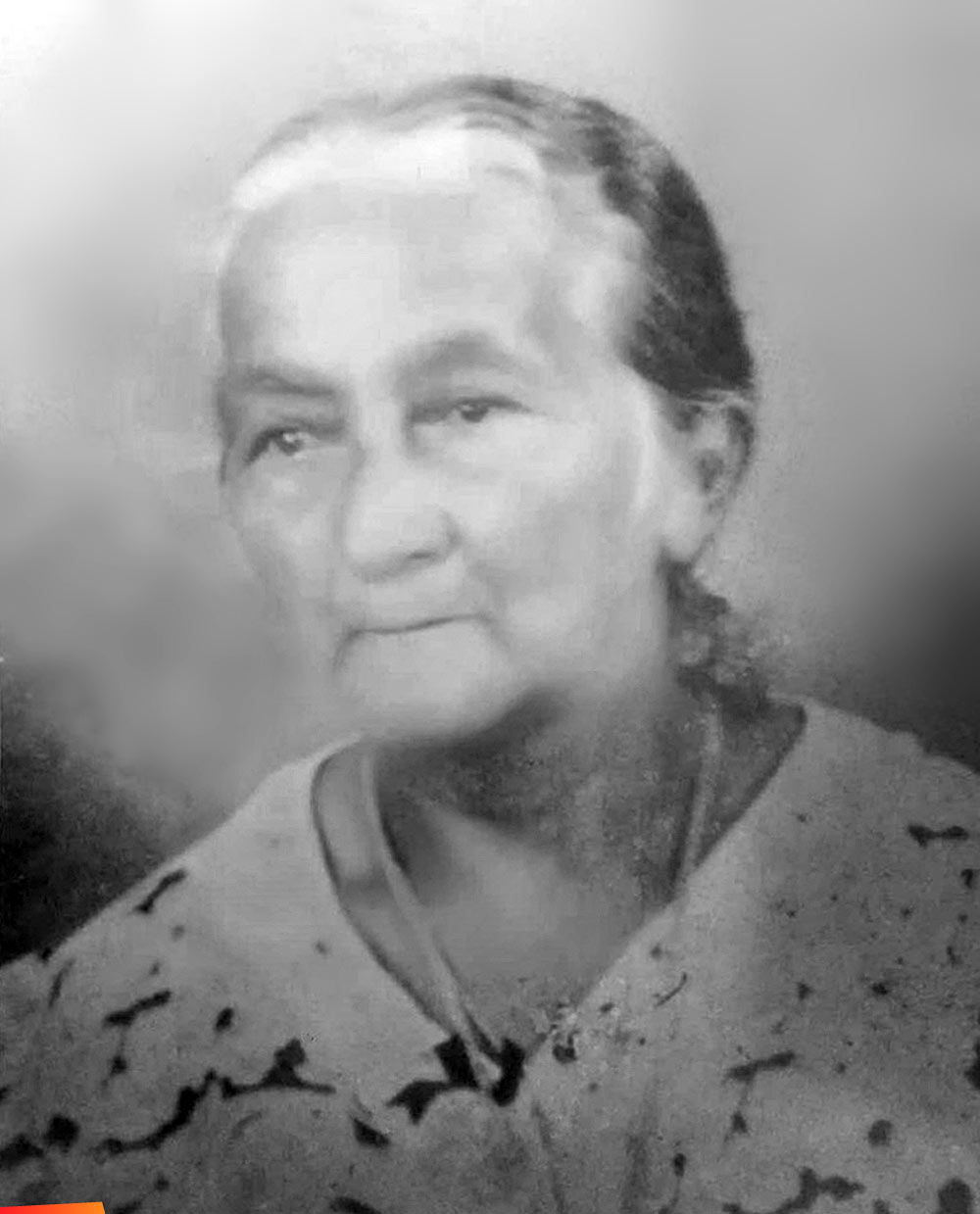 Family matriarch, Chi Chi Monica Rodriguez Young, early 1950's. Also a photo of her son, Simeon Young II as a young man
