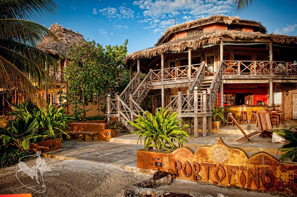 Early Morning at Portofino Beach Resort in Belize