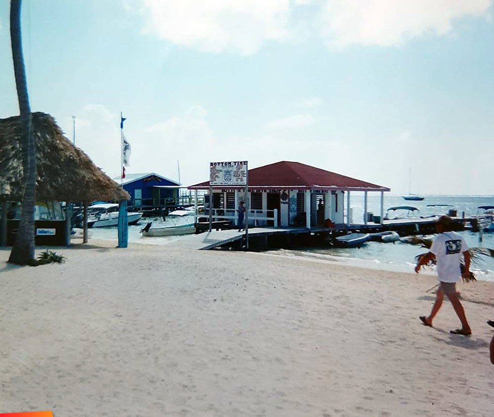 Bottom Time Dive Shop in San Pedro, 1989