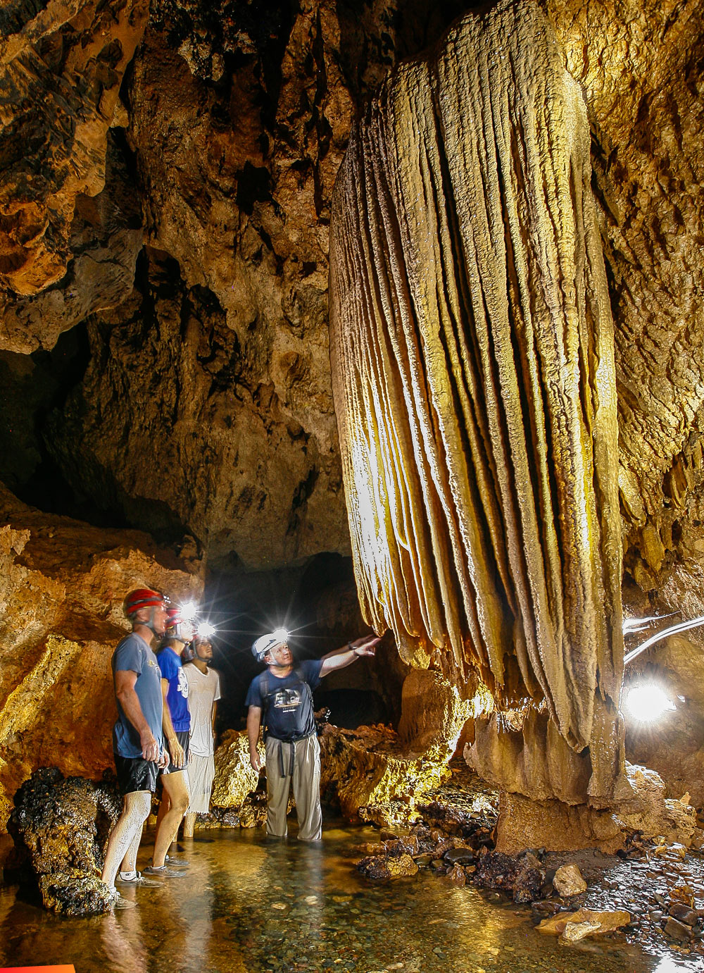 Actun Tunichil Muknal Cave: This magnificent cave is full of massive stalagmites and stalactites