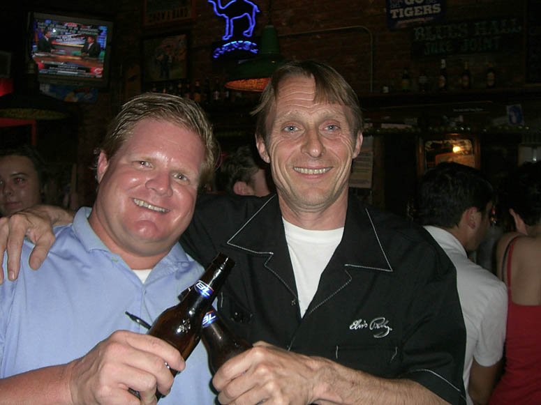 Ebbe Weile and CarbunkleTrumpet were having a couple beers on Beale Street