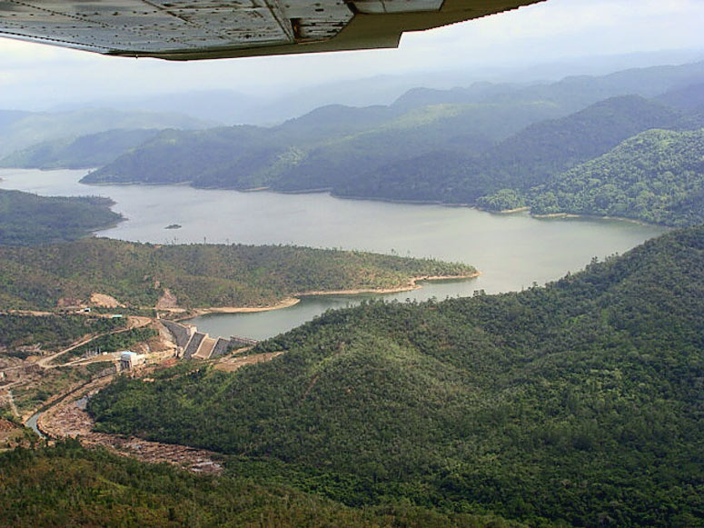 The Chalillo Dam in the Mountain Pine Ridge