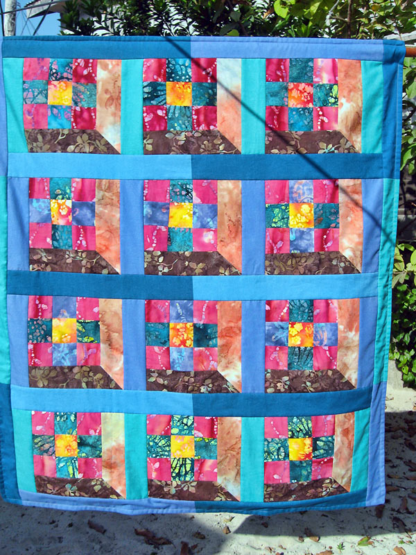 I've made another baby quilt