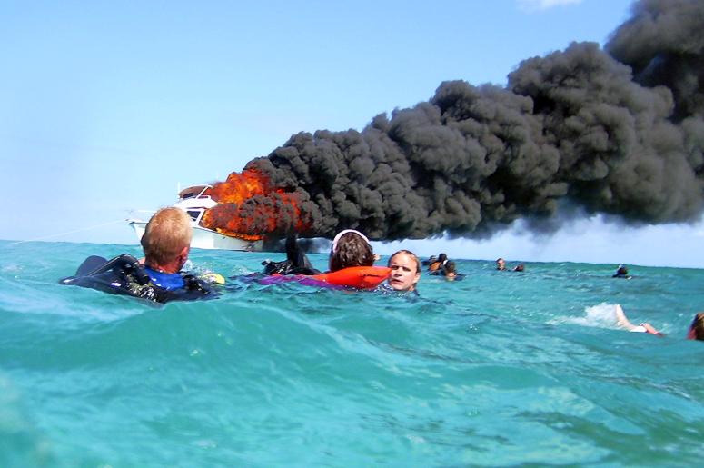 Bad day snorkeling. Miss Mel burns.....