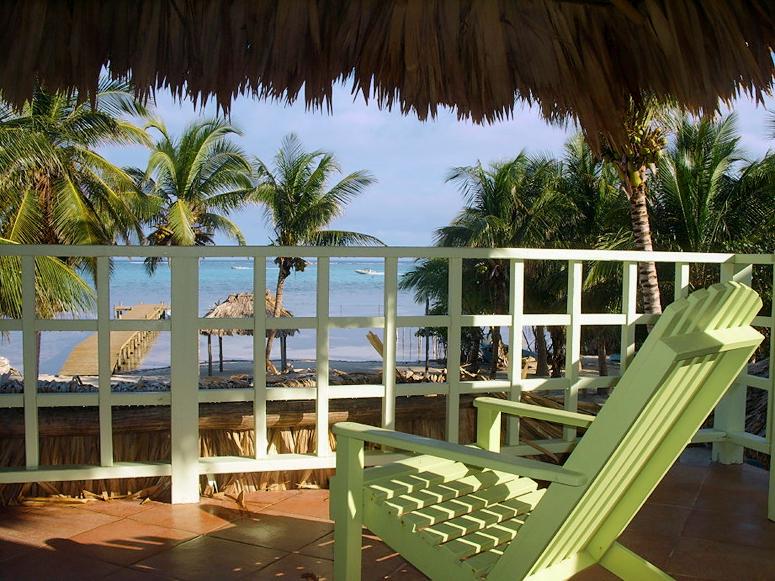 View from Caye Casa