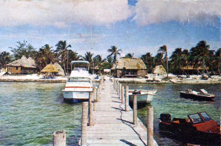 Paradise Hotel in the 1970's (Remember Jerry's little wooden boat?)
