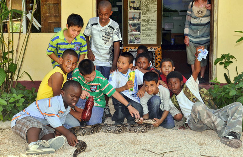 Be Kind Belize in Belmopan zoo trip!