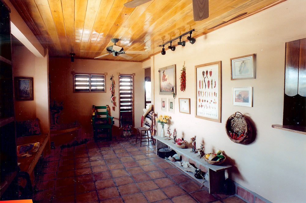 La Margarita Restaurant on Ambergris Caye, about 1999