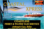Coastal Xpress offers private water taxi and charter service to all coastal locations in northern Belize, and scheduled ferry service for the entire island of Ambergris Caye.  We service private docks and all hotels and restaurants both north and south of San Pedro town.  Hours of operation are from 6:00 A.M. until 2:00 A.M.