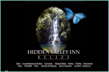 Hidden Valley Inn, a luxury hotel with only 12 cottages, is located on a 7200 acre private reserve in the Mountain Pine Ridge area of Belize. This intimate eco resort offers quality accommodation, fine food and attentive service in a natural environment unspoiled by man. The flora, wildlife and birding here are like no place on earth. In 2008 Hidden Valley Inn will be celebrating 20 years as one of the most established and luxurious resorts in Belize.