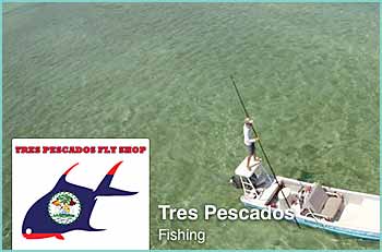 Tres Pescados is Belize’s ONLY full service fly shop. Along with providing guided fly-fishing trips & charters throughout the country, we offer rentals, rod repairs, the best flies and a full retail selection. A little local knowledge never hurt either!