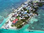 Caye Caulker from the air