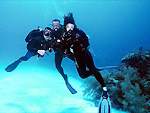 3 divers together